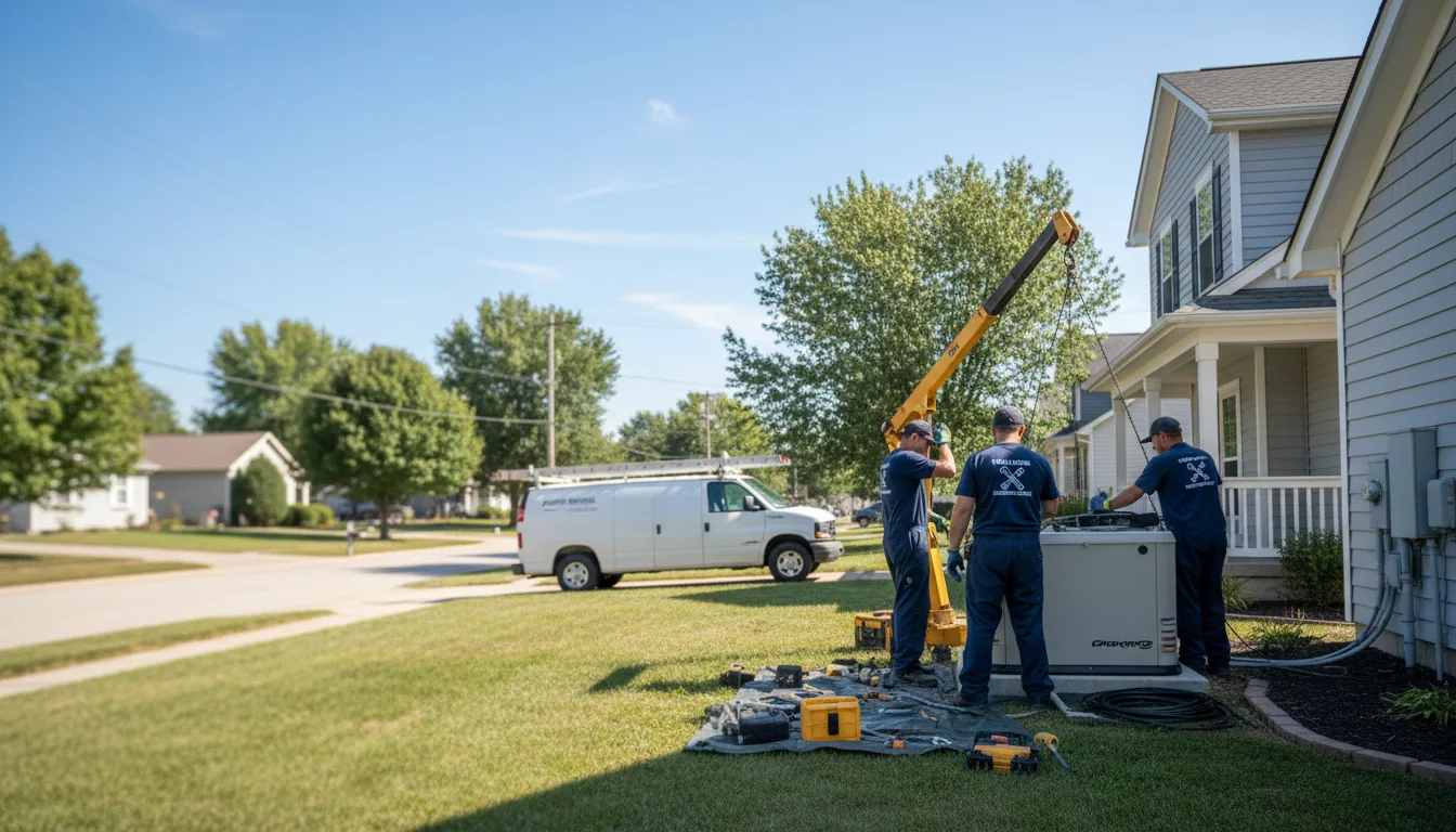 Generator Installation in Cedar Point, KS near me